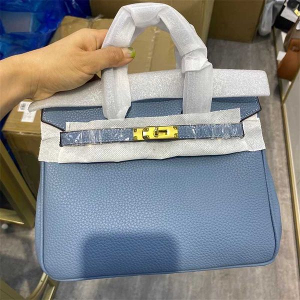 

birkins bag with lychee pattern leather handbag cowhide large capacity women's pure leather one shoulder crossbody women's zc