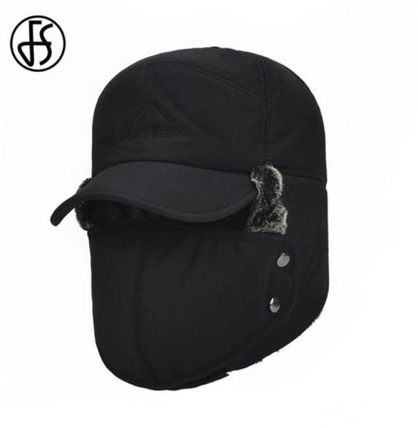 

fs 2020 winter hat scarf set men women baseball cap neck warm earmuffs caps face ear protection windproof skullies beanies4987189, Blue;gray