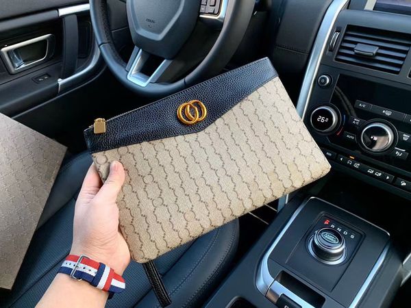 

5a quality 2023 new hand bag travel toiletry pouch 26cm protection makeup clutch women leather waterproof cosmetic bags for womens with dust