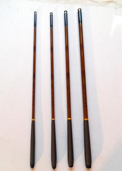 

3672m fresh water carbon telescope green bamboo colour fishing rod7900113