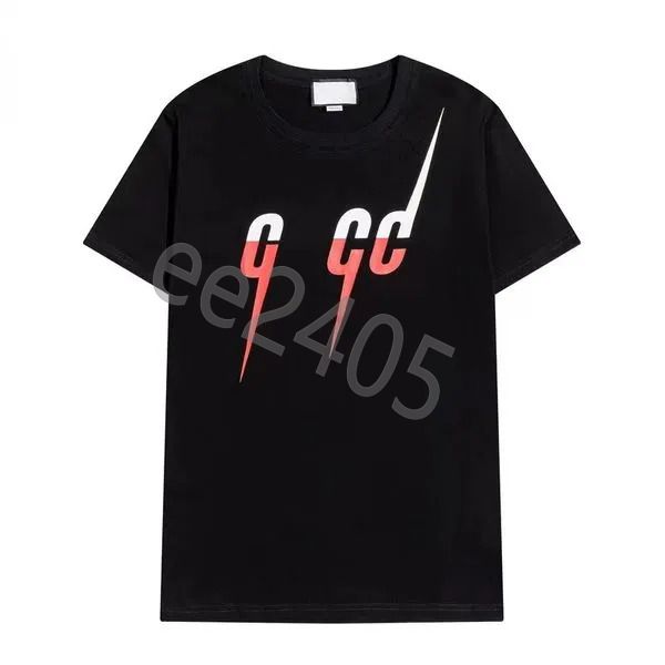 

mens t shirts men shirt tees designer t shirt round neck short sleeve designer clothing summer pure cotton printed t-shirt same style for fa, White;black