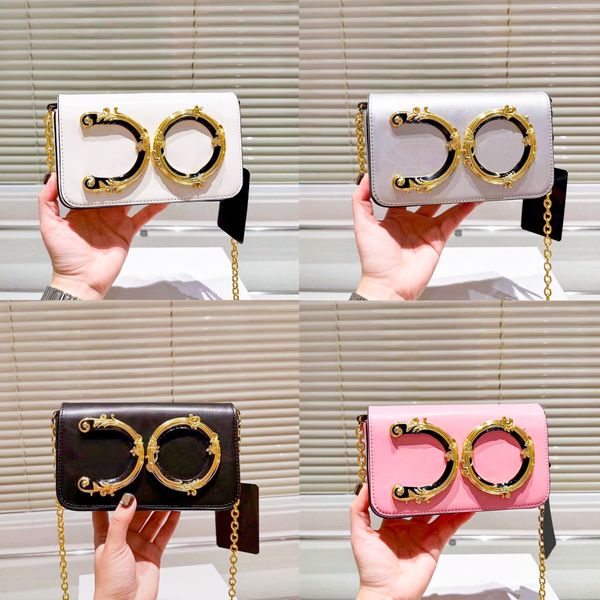 

vintage women man girl fashion pink bag genuine leather classic flap designer shoulder messenger bag luxury tote handbag cross body sling cl