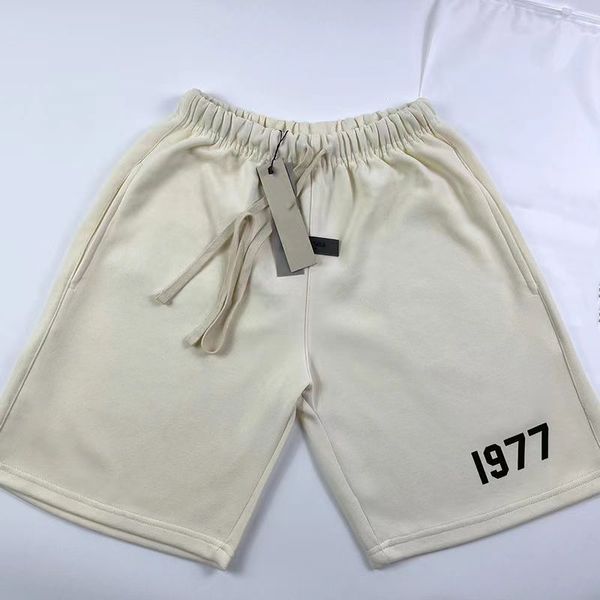 

23s mens shorts designer shorts rhude shorts pure cotton breathable and loose fitting comfortable summer waffle high street sports letter pr, White;black