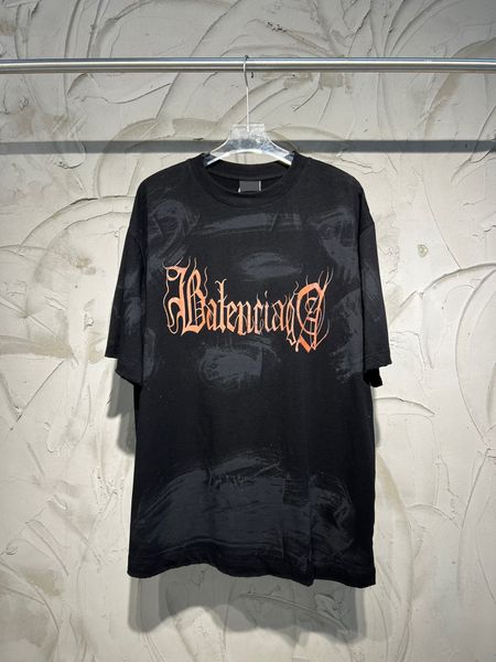 

men's plus tees & polos round t-shirt plus size neck embroidered and printed polar style summer wear with street pure cotton sd21e, Black;brown