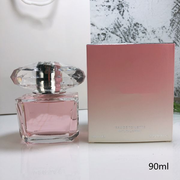 

epack elegant perfume for women pink bottle 90ml edt 1.0us floral fruity special design long lasting smell parfum fragrance