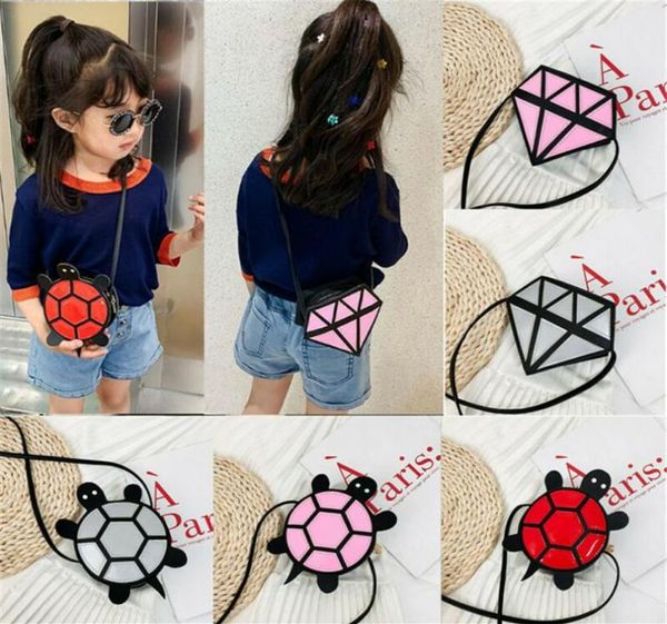 

girls shoulder bag messenger crossbody handbag baby kids cartoon coin purse217i5871652, White