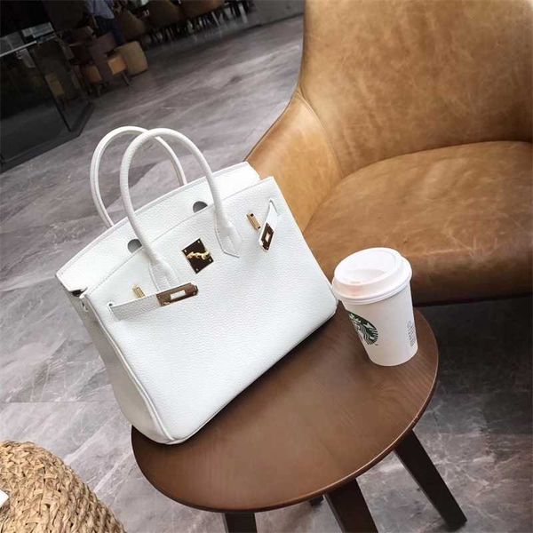 

kellies bag lychee pattern fashion mini leather women 2023 cowhide handbag year wedding zc