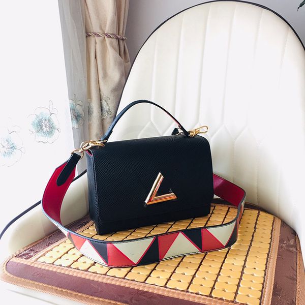 

fashion shoulder bags designers woman luxury crossbody bag leather handbag tote bag embroidery wide shoulder straps totes designer handbag w