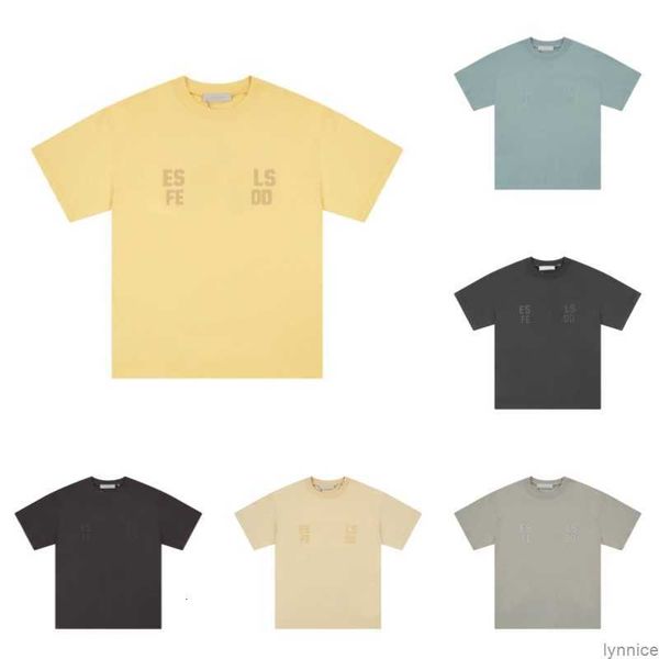

essentiel tees t-shirts luxury designer essent fashion clothing american high street loose short sleeve tshirt for mens womens xt6x, White;black