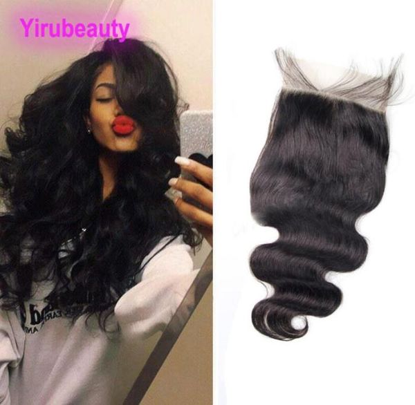 

brazilian virgin hair 6x6 lace closure middle three part closures 1224inch human hair products six by six size6055186, Black;brown