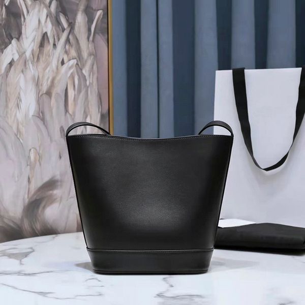 

designer bucket bag 22cm c198243 genuine leather shoulder bag with box