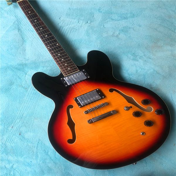 

335 jazz hollow sun electric guitar with superior performance,ing