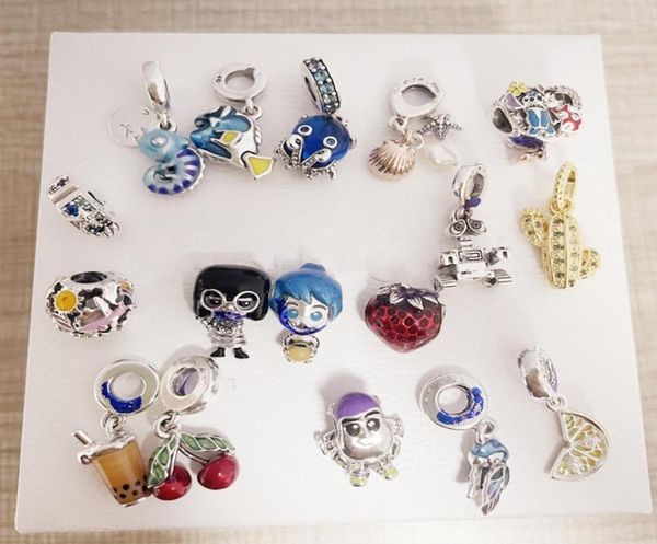 

2022 story toy series charm 925 sterling silver pandora charms for bracelets diy jewlery making loose beads jewelry wholesa1091422, Black