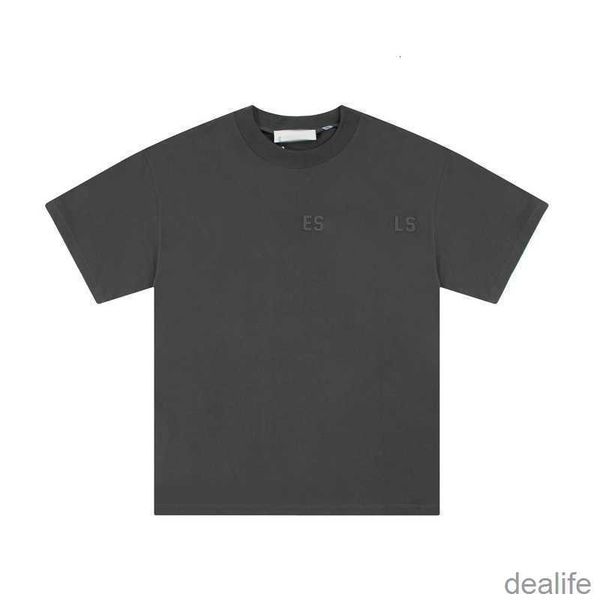 

essent tees tshirts luxury designer essentail fashion clothing stamping printing men's women's loose essentiel short sleeve t-shir, White;black