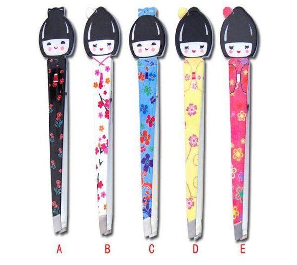 

wholeeyebrow tweezers cosmetic tweezers geisha girls tweezers wholes 30 pcslot5496904
