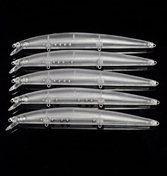 

20pcs 18cm 20g unpainted bait fishing lure blank body diy crankbait swimbait fake baits2767247