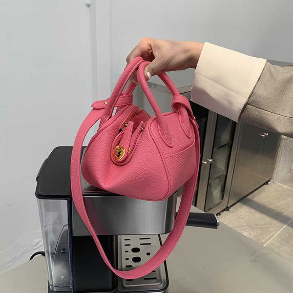 

fashion classic tote handbag luxury designer bag pu leather women lychee print one shoulder crossbody bag mini lindys bags purse high-qualit