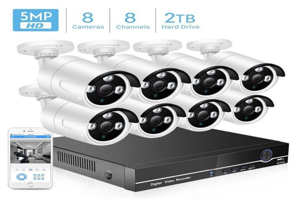 

other cctv cameras anbiux 8ch 4mp poe security camera system kit h265 poe ip camera ir outdoor waterproof home cctv video surveill7852878