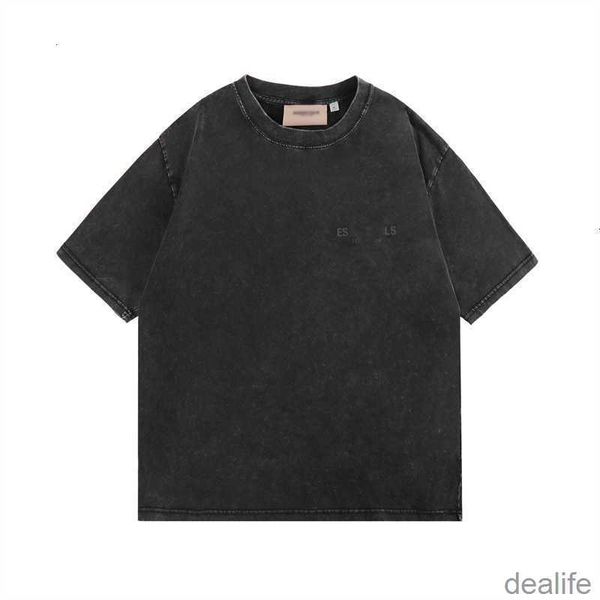 

luxury designer essentails mens t shirts women tshirt essent shorts men casual printed sports tshirts high street loose short sleeve essenti, White;black