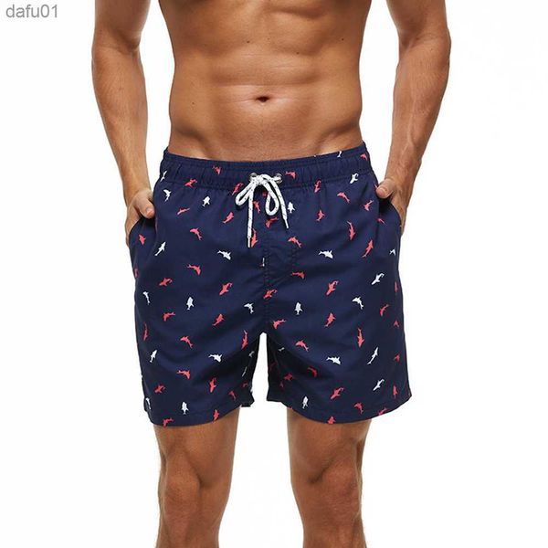 

men's shorts new leisure mens swimwear swim shorts trunks beach board shorts swimming pants swimsuits mens running sports surffing shor, White;black
