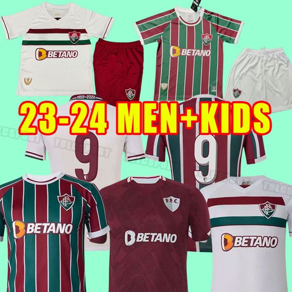 

2023 2024 fluminense soccer jerseys 23 24 egidio lucca m.paulo ph ganso special jersey nene nino nonato miguel calegari camisa men football, Black;yellow