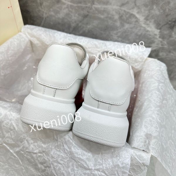 

new brand womens men quality casual shoes designer leather lace-up sneaker fashion running trainers letters flat printed gym sneakers, Red;white