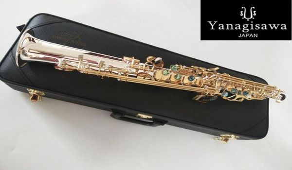 

soprano straight sax musical instruments b flat silver professional s992 performance 3864145