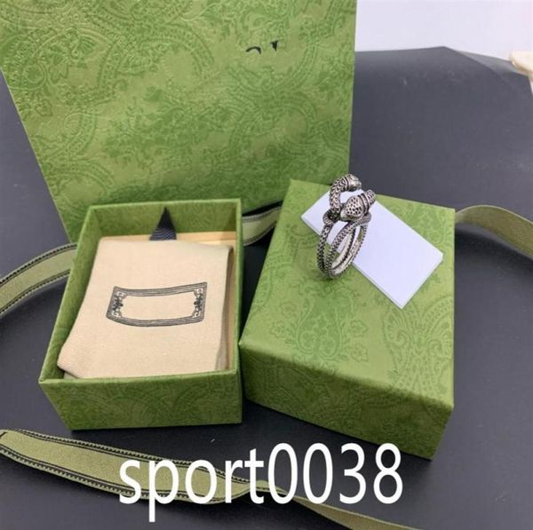 

gu home luxury designer letter double g band midi rings trend new fashion mens and womens universal couple gift european290k4326436, Silver
