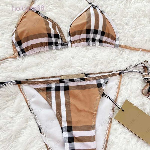 

023ss swimsuits set beach bathing two piece set bikini wind swimwears female classical swimwear, White;black