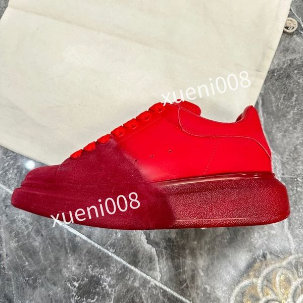 

2023brand womens quality casual shoes designer leather lace-up sneaker fashion running trainers letters flat printed gym sneakers, Red;white
