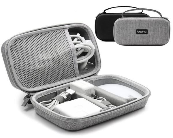 

travel eva digital storage bag lappower adapter organizer case usb gadget rangement multifunction cable earphone wire cases y26849973, Blue;pink