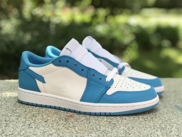 

basketball designer shoes north carolina blue unc jumpman 1 low casual lifestyle shoes with original box