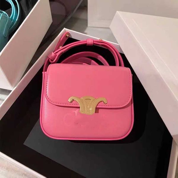 

shoulder mini small bag women's 2023 new mini pink chest bag shoulder crossbody bag