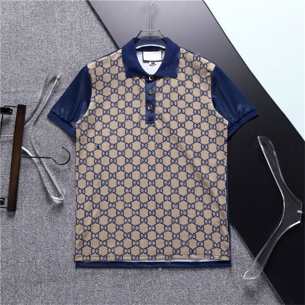 

2023 spring summer man designer men's polos t shirt tees high-end stylist letter cotton v neck woman tshirts men tees luxury casual co, White;black