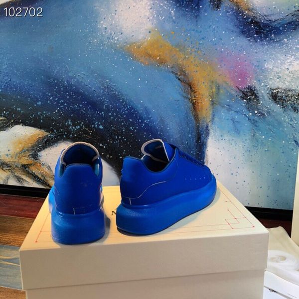 

2023 designer woman's shoe leather lace up men fashion platform sneakers white black mens womens 0529
