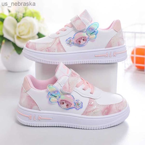 

children sneakers high kids basketball shoes leather nonslip girls sport shoes rubber child boy girl trainer basket boots l230518, Black