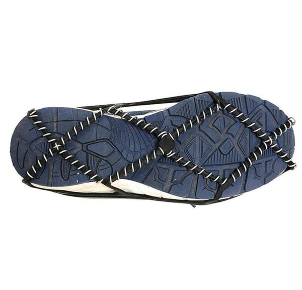 

multi tooth ice gripper spike for shoes outdoor anti slip climbing snow spikes crampons cleats chain grips boots cover cords slin8722891
