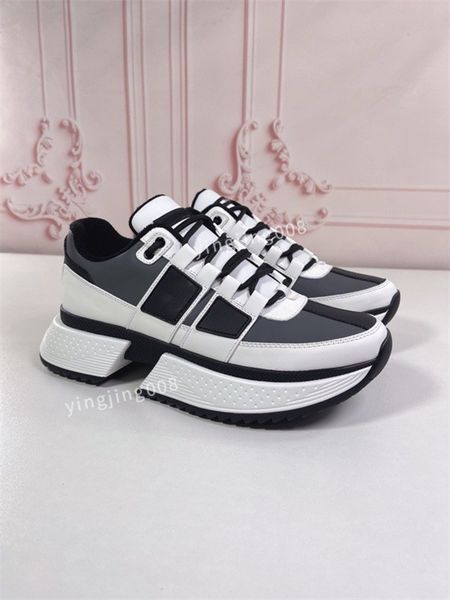 

brand designer fashion casual shoes women mens low canvas shoes leather black sole sneakers2023