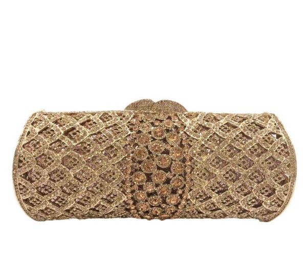 

nxy evening bags boutique de fgg rose gold women crystal clutch purses bridal diamond minaudiere handbags ladies party bag33343191899959