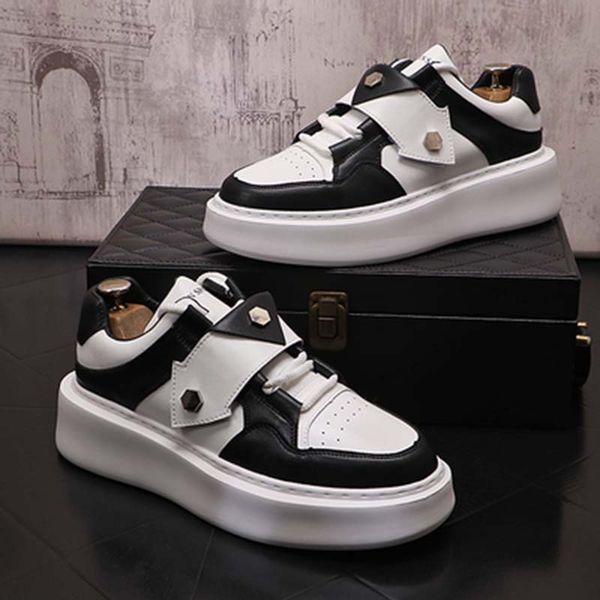 

men casual shoes men shoes men sneakers color matching flats comfortable breathable microfiber outdoor leisure footwear trendy style, Black
