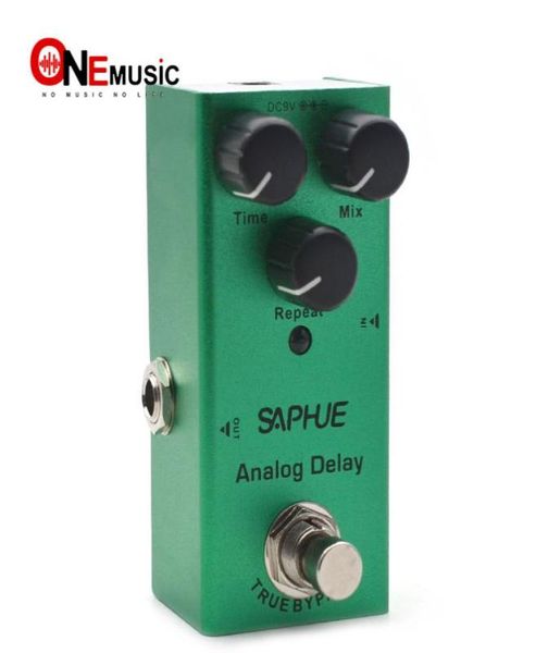 

saphue electric guitar analog delay timemixrepeat knob effect pedal mini single type dc 9v true bypass9044889