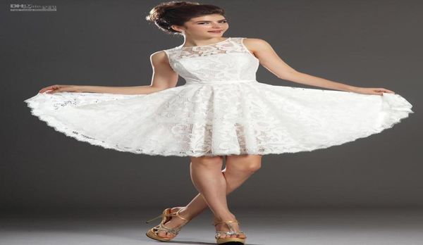 

2019 alberta in stock white lace ribbon aline knee length zipper party homecoming dresses new design fashion modest dresses4786154, Blue;pink
