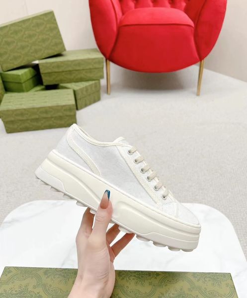 

tennis 1977 luxury sneakers ladies white casual shoes well embroidery thick bottom canvas shoes, Black