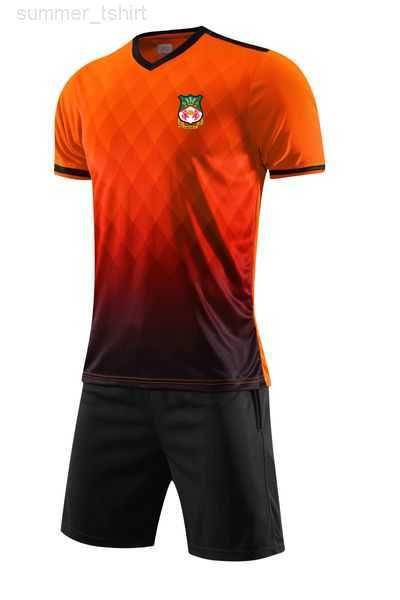 

wrexham football club men tracksuits jersey fast-dry short sleeve soccer shirt custom outdoor sport t shirts and shorts wrexham football shi, Gray