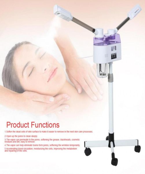 

steamer for face and cold spray machine facial steamer home spa ozone steaming ion sparyer skin beauty spa facial4086612