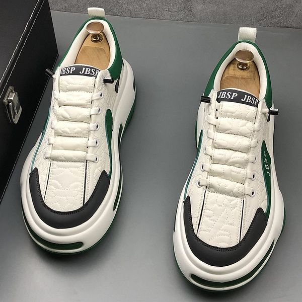 

british style wedding dress party shoes fashion breathable casual sneakers round toe thick bottom business leisure driving walking loafers u, Black