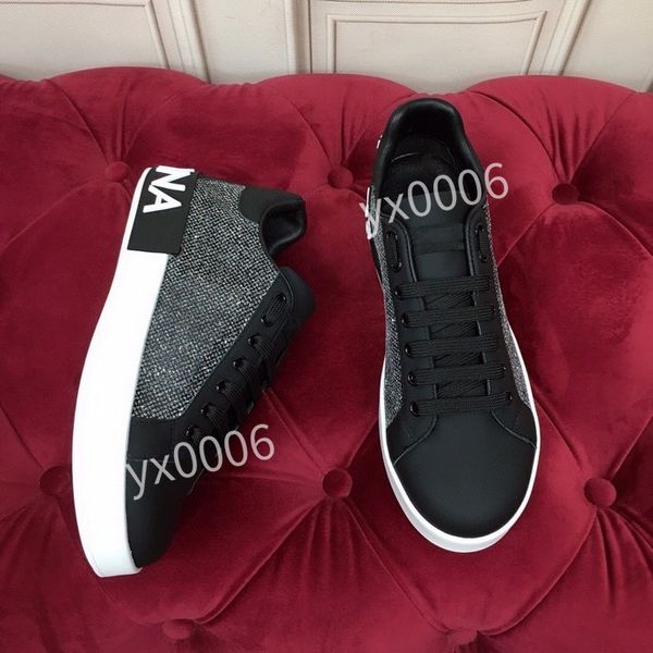 

brand womens mens fashion sneaker casual shoes trainers shoes leather breathable for change outdoor sports sneakers, Black