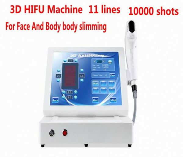 

professional 3d hifu machine 11 lines high intensity focused ultrasound face lift skin tightening wrinkle removal body slimming7934693