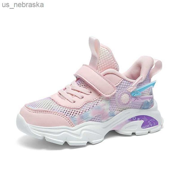 

athletic outdoor girls outdoor wearresistant running shoes girls nonslipwalking shoes kids mesh lightweight breathable comfortable sneakers, Black