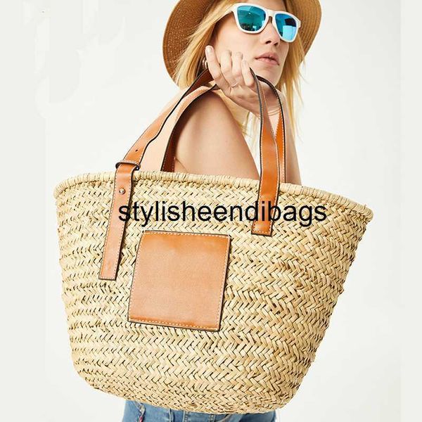 

stylisheendibags totes handmade straw bag tote bag large capacity luxury designer bags for women 2023 new shoulder bag handbag beach bag